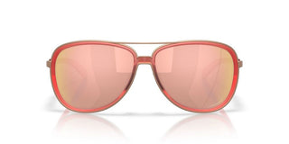 Oakley Split Time Oo 4129 Women Orange Pilot Sunglasses