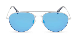 Police Splp20e Unisex Silver  Sunglasses