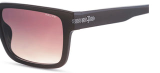 Police Splr75 Unisex Black Squared Sunglasses