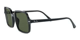 Ray-Ban SQUARE II RB 1973 women Black Geometric Sunglasses