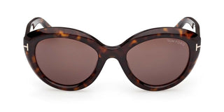 Tom Ford STACY-02 FT1316 women Havana Cat Eye Sunglasses