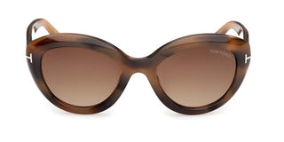 Tom Ford STACY-02 FT1316 women Havana Cat Eye Sunglasses
