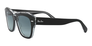 Ray-Ban STATE STREET RB 2186 unisex Black Squared Sunglasses