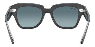 Ray-Ban STATE STREET RB 2186 unisex Black Squared Sunglasses