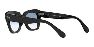 Ray-Ban STATE STREET RB 2186 unisex Black Squared Sunglasses