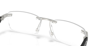 Oakley Steakhouse 1.0 Ox 3126 Unisex Grey Geometric Eyeglasses
