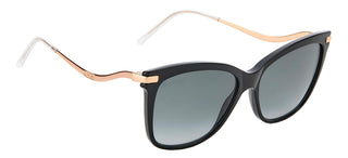 Jimmy Choo STEFF/S women Black Geometric Sunglasses