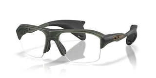 Oakley STUNT GLIDER OX 8198 unisex Green Geometric Eyeglasses