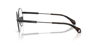 Moncler Suffuse Me 4015t Unisex Black Round Sunglasses