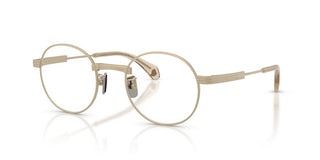 Moncler Suffuse Me 4015t Unisex Gold Round Sunglasses