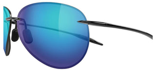 Maui Jim SUGAR BEACH MJ0421S unisex Black Sports Sunglasses