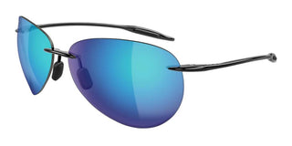 Maui Jim SUGAR BEACH MJ0421S unisex Black Sports Sunglasses