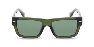 Police Supernova 1 Splq87e Men Green Squared Sunglasses