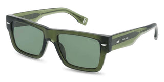 Police Supernova 1 Splq87e Men Green Squared Sunglasses