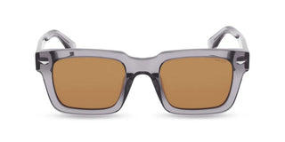 Police Supernova 2 Splq88e Men Transparent Squared Sunglasses