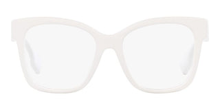 Burberry SYLVIE BE 2363 women White Squared Eyeglasses