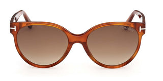 Tom Ford TALLULAH-02 FT1311 women Havana Round Sunglasses