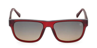 Timberland Tb00025 Men Red Rectangle Sunglasses