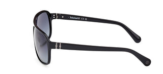 Timberland Tb00031 Unisex Black Squared Sunglasses