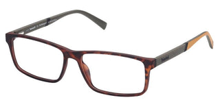Timberland TB1705 men Havana Geometric Eyeglasses