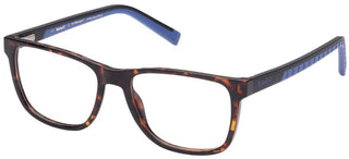 Timberland TB1712 men Havana Squared Eyeglasses