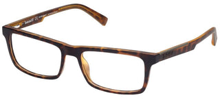 Timberland TB1720 men Havana Geometric Eyeglasses