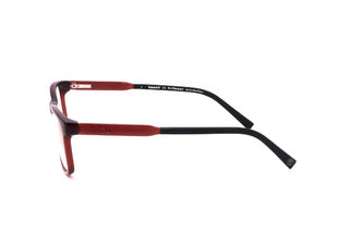 Timberland Tb1722 Men Red Squared Eyeglasses