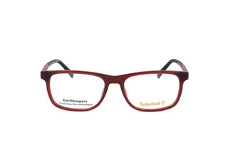 Timberland Tb1722 Men Red Squared Eyeglasses