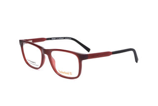 Timberland Tb1722 Men Red Squared Eyeglasses