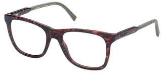 Timberland TB1723 men Havana Squared Eyeglasses