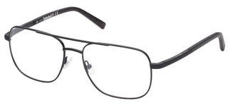Timberland Tb1725 Unisex Black Pilot Eyeglasses