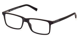 Timberland Tb1765 Unisex Black Rectangle Eyeglasses