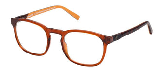 Timberland TB1767 unisex Brown Geometric Eyeglasses