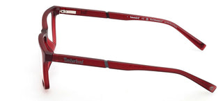 Timberland Tb1840-h Unisex Red Squared Eyeglasses