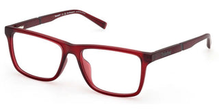Timberland Tb1840-h Unisex Red Squared Eyeglasses