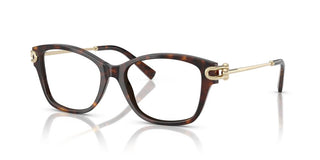 Tiffany & Co. Tf 2266 Women Havana Squared Eyeglasses