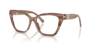 Tiffany & Co. Tf 2271 Women Brown Butterfly Eyeglasses