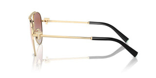 Tiffany & Co. Tf 3101b Women Gold Pilot Sunglasses