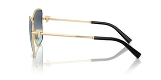 Tiffany & Co. Tf 3102b Women Gold Butterfly Sunglasses