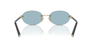Tiffany & Co. Tf 3104d Unisex Gold Oval Sunglasses