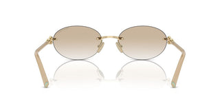 Tiffany & Co. TF 3104D unisex Gold Oval Sunglasses