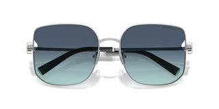 Tiffany & Co. Tf 3105d Women Silver Oversize Sunglasses