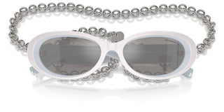 Tiffany & Co. Tf 4221 Women Silver Oval Sunglasses