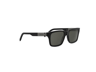 TAG HEUER Bolide Acetate TH40057I unisex Black Squared Sunglasses