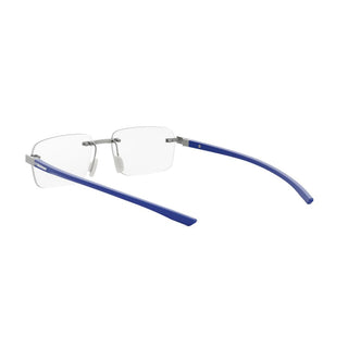 TAG HEUER Entry TH50030U men Silver Rectangle Eyeglasses