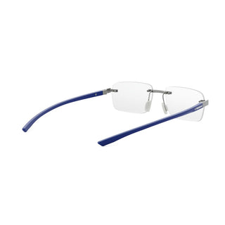 TAG HEUER Entry TH50030U men Silver Rectangle Eyeglasses