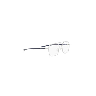 TAG HEUER ESSENTIAL METAL TH50036U unisex Silver Squared Eyeglasses