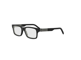 TAG HEUER Bolide Acetate TH50042I unisex Black Rectangle Eyeglasses