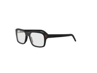 TAG HEUER DRIVE TH50044I unisex Black Geometric Eyeglasses