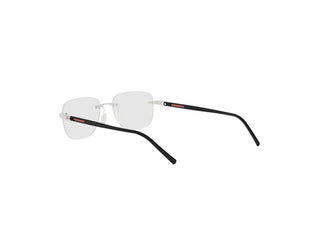 TAG HEUER ESSENTIAL WIRE RIMLESS TH50047U unisex Silver Geometric Eyeglasses